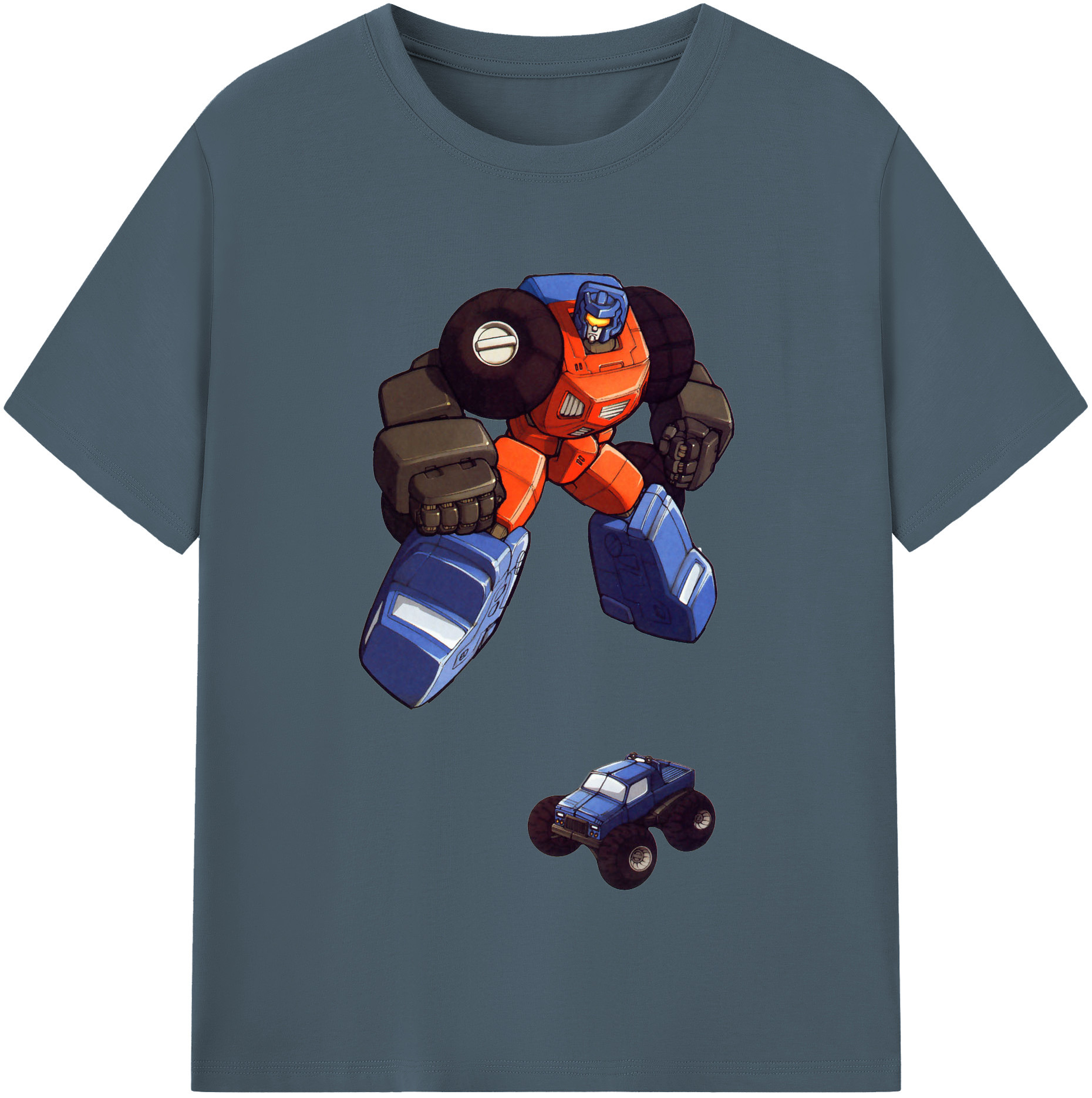 （画像用）  綿100％半袖Tシャツ（フロントプリント）
